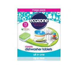 Ecozone Tablety do myčky vše v 1 - 72 ks
