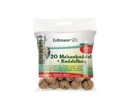 Lojové koule 20 ks balení s krmítkem
