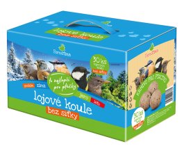 Koule pro ptáky bez sítěk 30 ks 2,7 kg