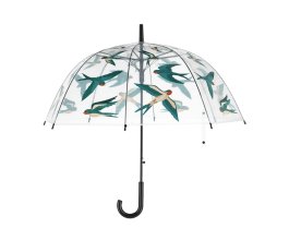 Průhledný deštník s vlaštovkami průměr 83 cm