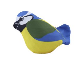 Skládací nákupní taška ptáček – sýkora modřinka