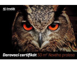 Darovací certifikát Nový prales 50 m2