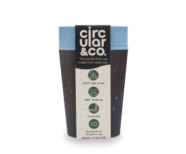Kelímek Circular Cup (rCup) Black and Blue 227ml