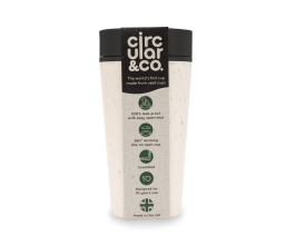Kelímek Circular Cup (rCup) Cream and Black 340ml