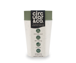 Kelímek Circular Cup (rCup) Cream and Green 227ml