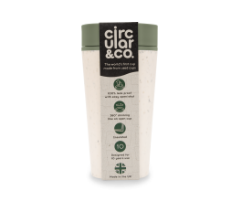 Kelímek Circular Cup (rCup) Cream and Green 340ml