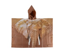 Dětská pláštěnka pončo - slon