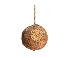 Ptačí krmítko kokos s náplní VEGAN