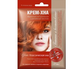 Henna s lopuchovým olejem Klasická - 50 ml