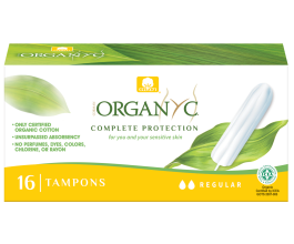 Tampony REGULAR Organyc 16ks