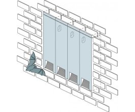 Budka pro netopýry na stěny nebo do zateplení 2FR - i pro skupinové použití