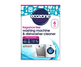 Ecozone Čistič pračky a myčky na nádobí - 6 dávek