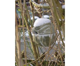 Ptačí budka - koule pro střízlíky, sýkorky a vrabce