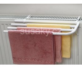 Sušák ručníků na klasické radiátory na 3 ručníky