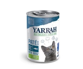 Konzerva pro kočky Paté s rybou 400g - Yarrah BIO