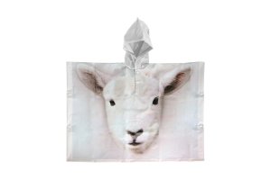 Dětská pláštěnka pončo - ovce