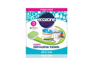 Ecozone Tablety do myčky vše v 1 - 72 ks