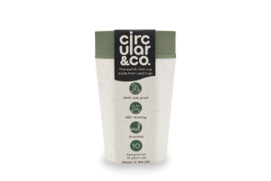 Kelímek Circular Cup (rCup) Cream and Green 227ml