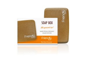 Friendly Soap cestovní krabička na mýdlo ze smrkového tekutého dřeva