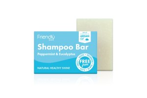 Friendly Soap přírodní mýdlo na vlasy máta a eukalyptus