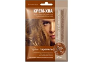 Henna s lopuchovým olejem Karamel - 50 ml