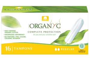 Tampony REGULAR Organyc 16ks