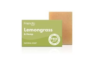 Friendly Soap přírodní mýdlo citronová tráva a konopí