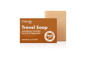 Friendly Soap přírodní mýdlo na tělo i vlasy na cestování