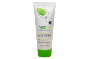 Neobio Fresh Skin Mycí gel  Bio Máta & Mořská sůl 100 ml