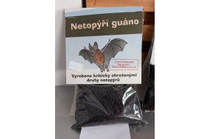 Netopýří guano -  vynikající hnojivo a lákadlo