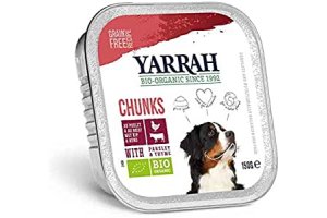 Kuřecí a hovězí kousky ve šťávě - Yarrah BIO 150g