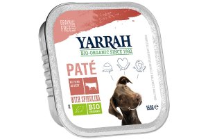 Paté hovězí s řasou spirulina - Yarrah BIO 150 g